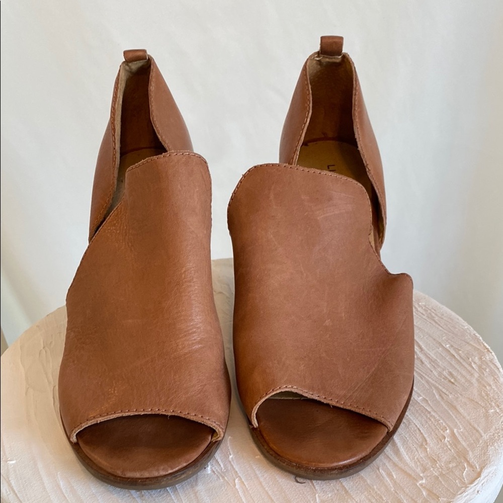 Lucky Brand Women's Brown Leather Shoes